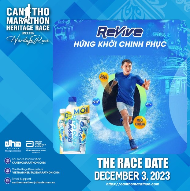 REVIVE READY FOR CAN THO MARATHON - HERITAGE RACE 2023