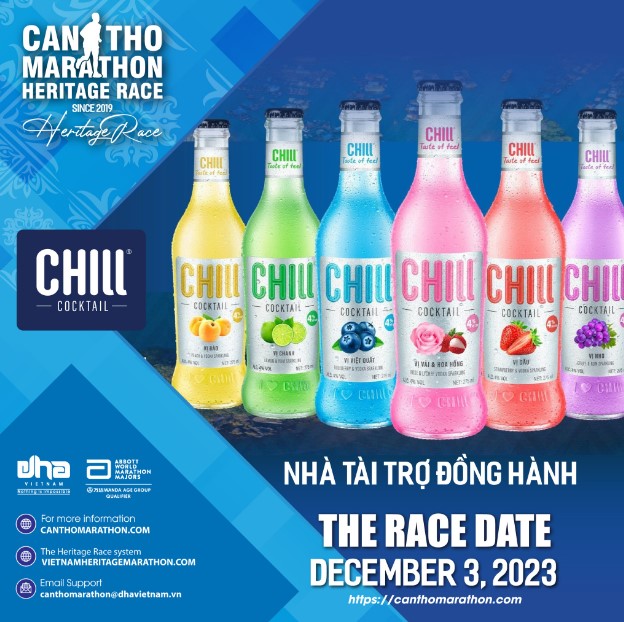 CHILL COCKTAIL CÓ MẶT TẠI CAN THO MARATHON HERITAGE RACE 2023