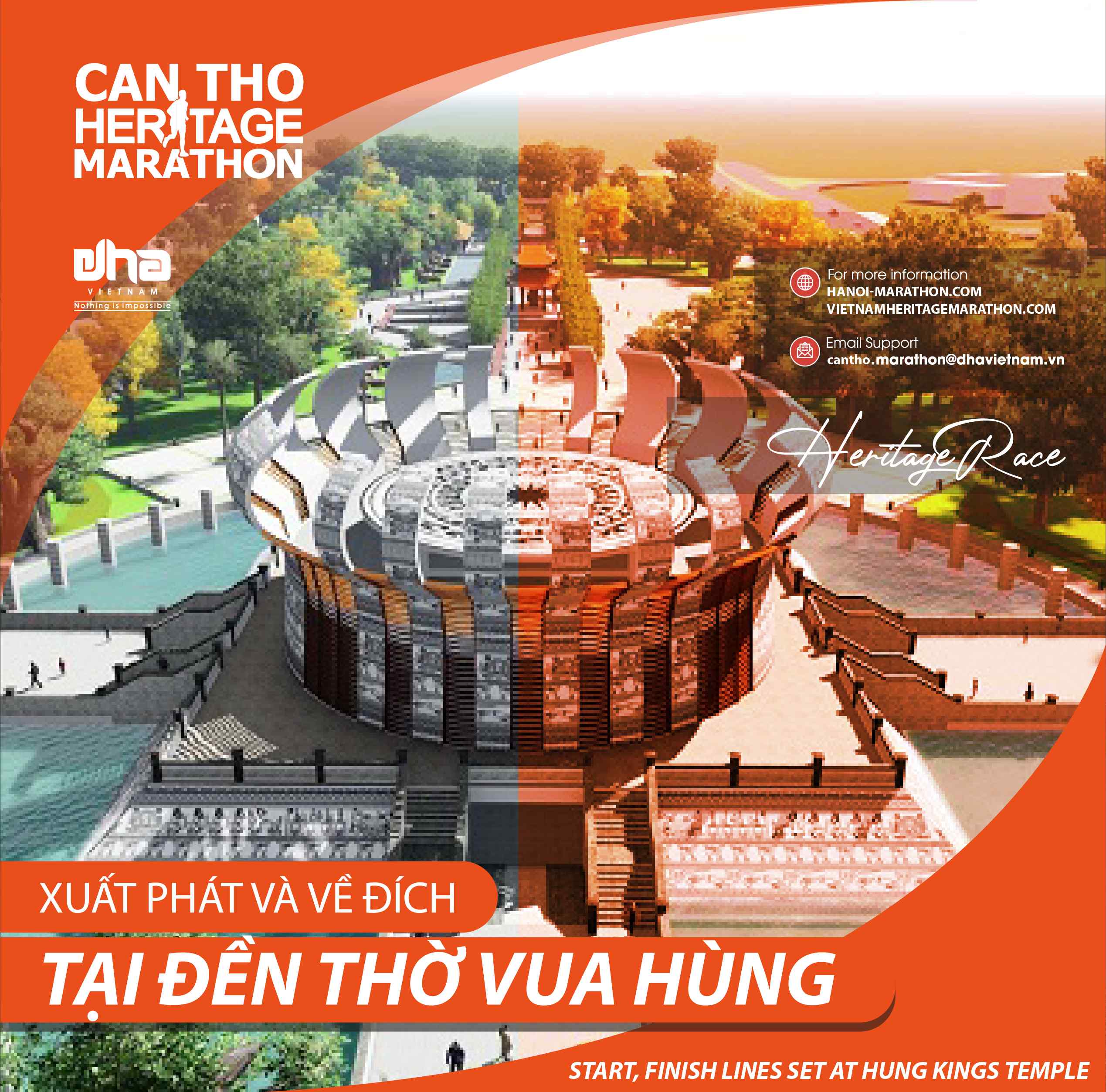 Can Tho Marathon – A Heritage Race 2022 to change Start, Finish lines