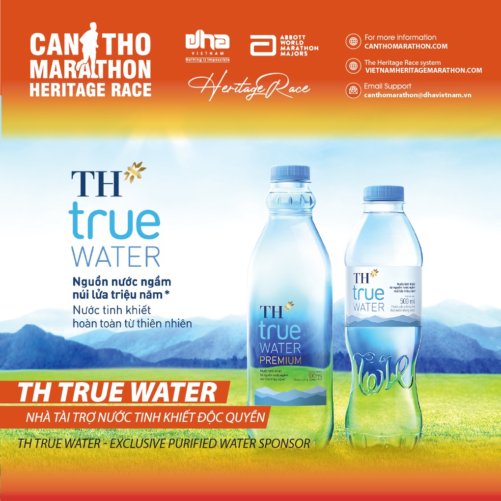 TH true Water - Exclusive Purified Water Sponsor