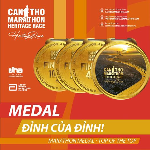 Can Tho Marathon – A Heritage Race 2022 Medal Expected By Thousands