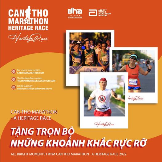 Giải Marathon Quốc Tế Di Sản Cần Thơ 2022 Tặng Ảnh Cho VĐV