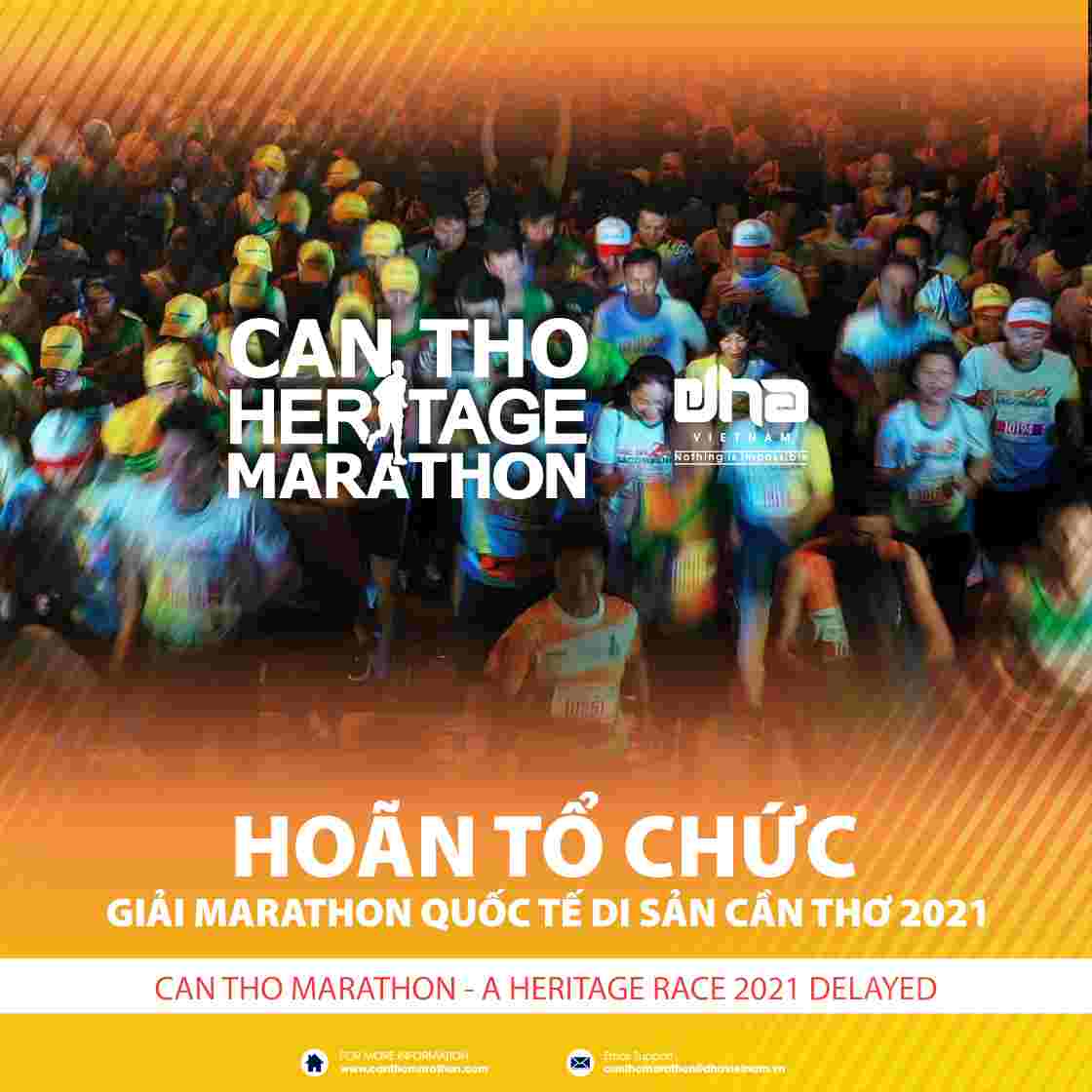 Hoãn Giải Marathon Quốc tế Di sản Cần Thơ Sang Tháng 12/2022