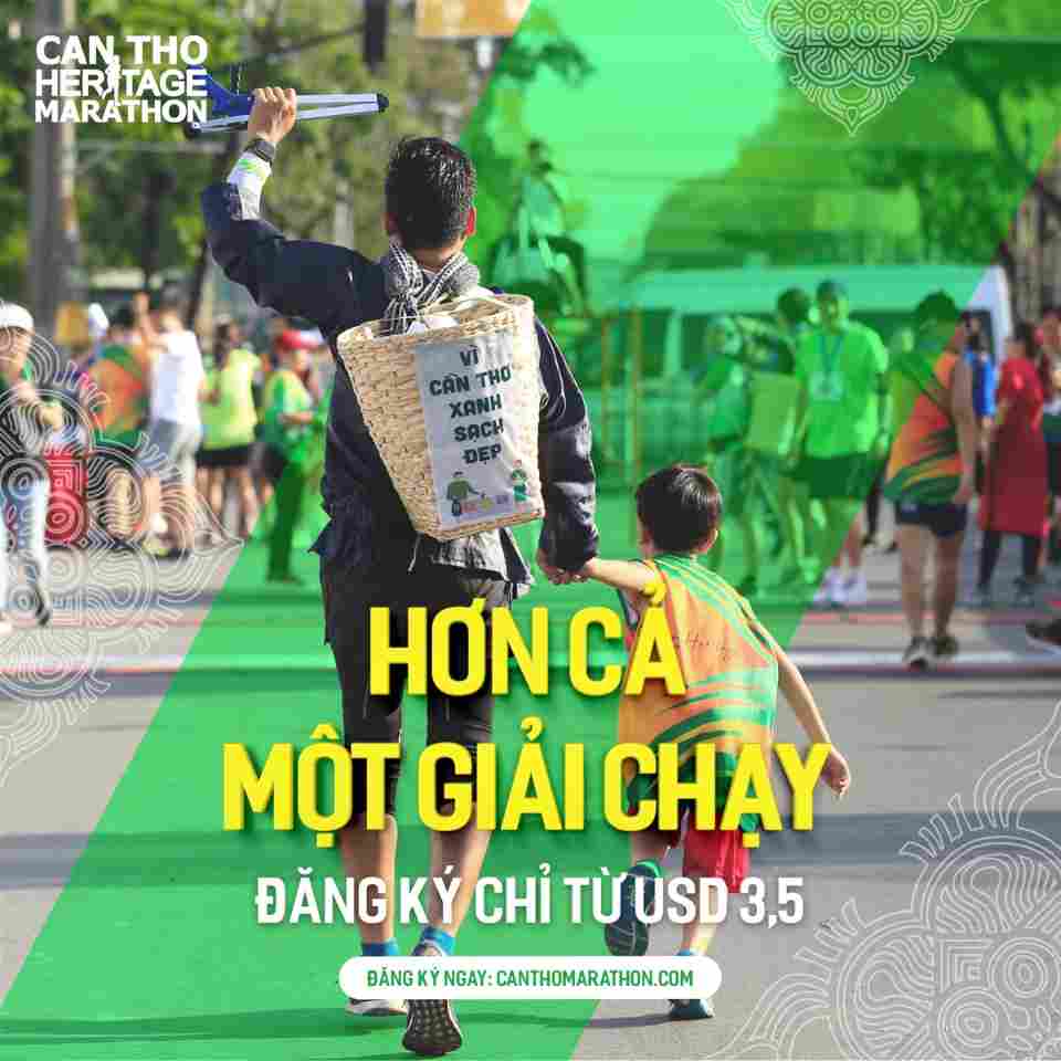 Can Tho Heritage Marathon Chính Thức Mở Cổng Đăng Ký